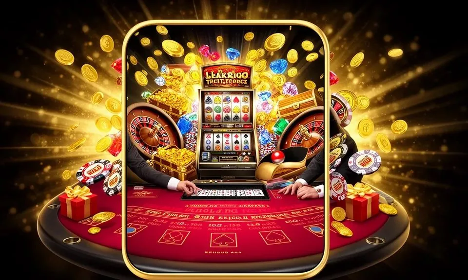 Mobile casino lobby